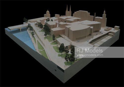 Wooden Architectural Model, Balsa Wood Model Making-RJ Models