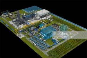 Mitsubishi Hydrogen Park 1:330 - 1